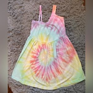 Girls tie-dye dress/swim cover up